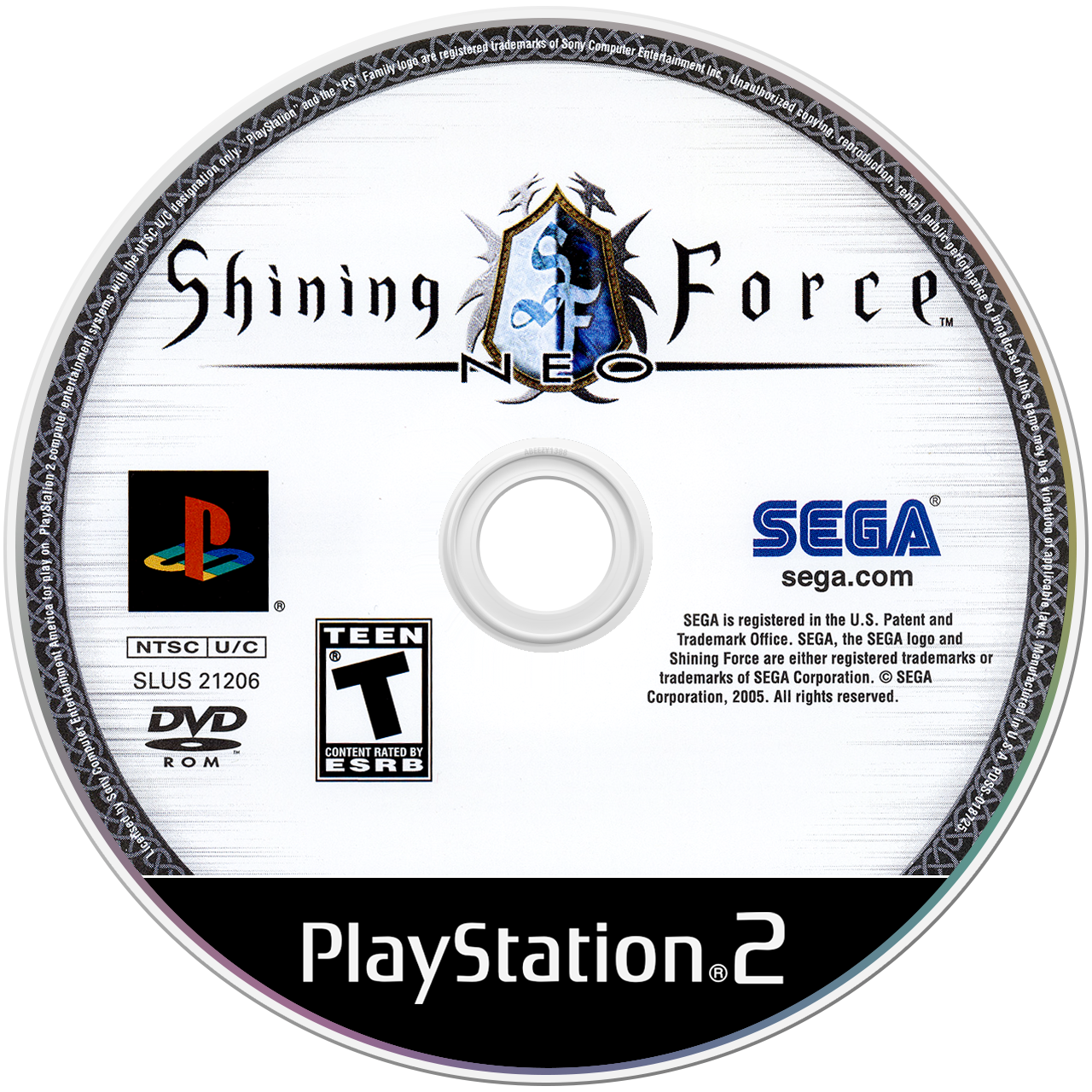 Shining Force Neo media 5 for Playstation 2